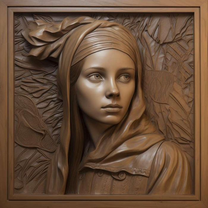 نموذج ثلاثي الأبعاد لآلة CNC 3D Art 